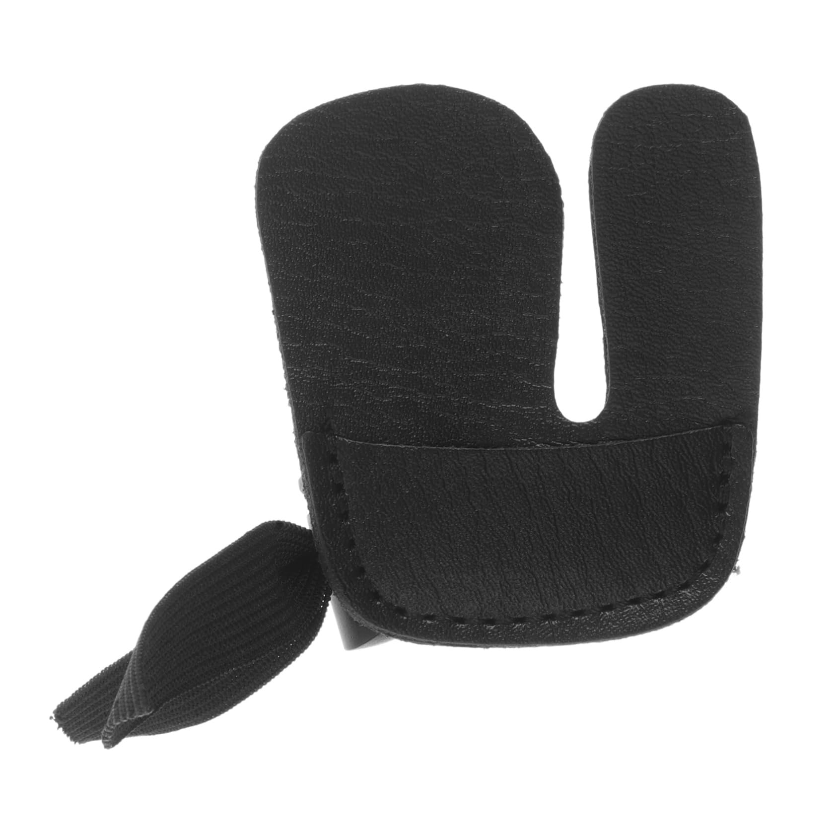 BESPORTBLE Thumb Protector Pu Finger Protector for Hunting Gloves Recurve Finger Tab Outdoor Sports Gear