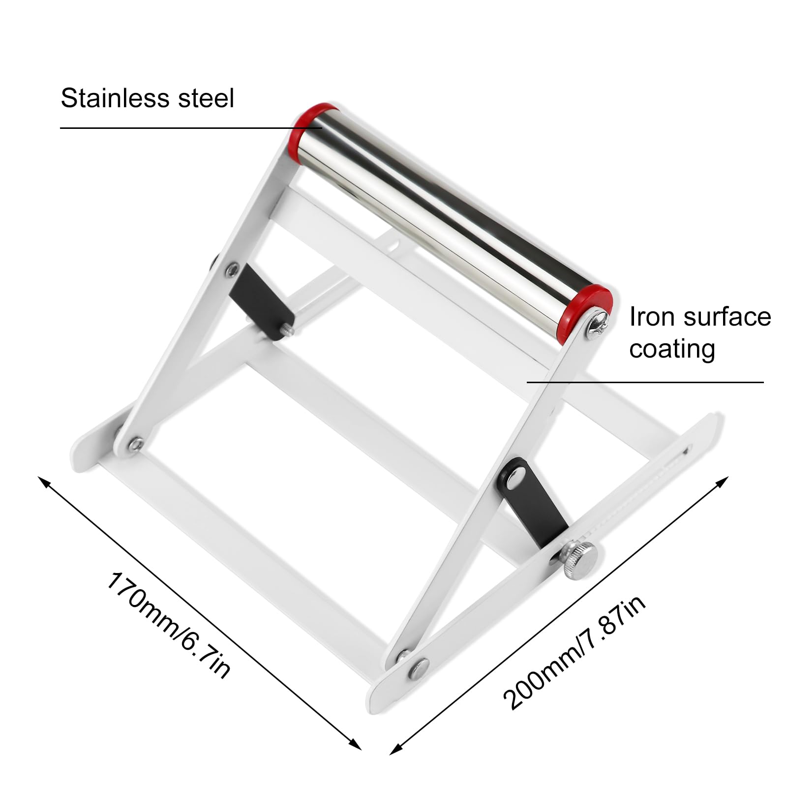 Verstelbaar steunframe voor snijmachine, multifunctioneel hulpframe voor snijmachine, in hoogte verstelbaar, steunframe voor zilversnijder