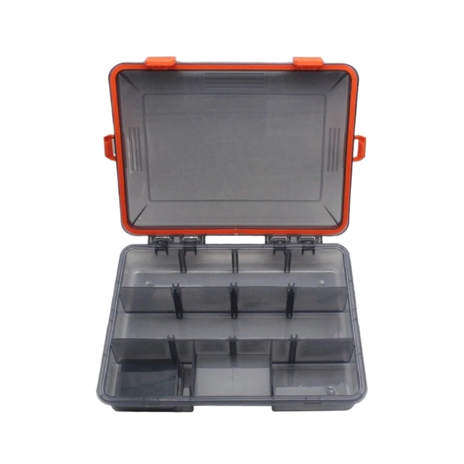 Lure Tackle Box Containers Multifunctional Fishing Box Bait Accessories Storage Lure Compartments Saltwater Fishing Gear(Rosso)