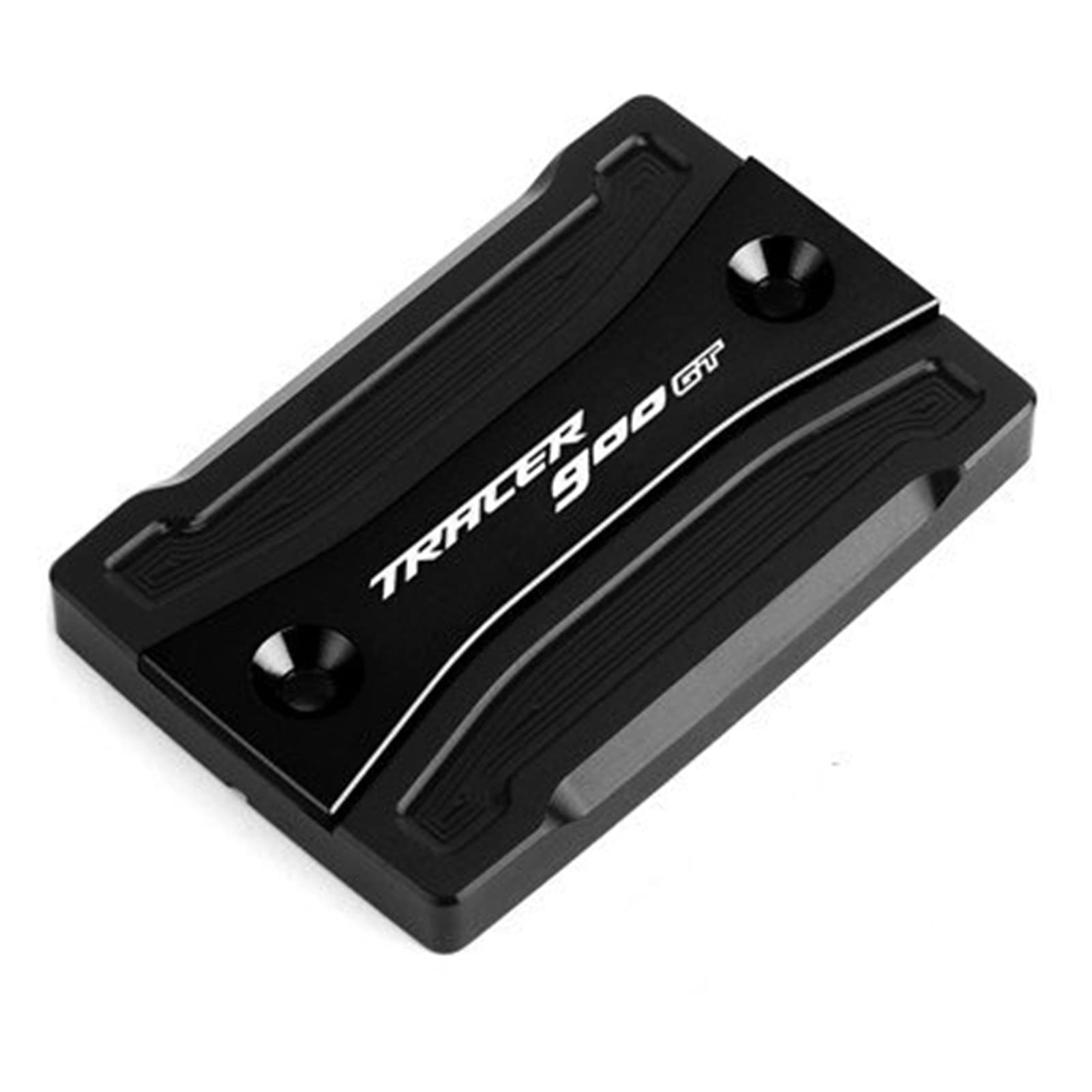 Couvercle de maître-cylindre de liquide de frein Yamaha Tracer 900 GT en aluminium usiné noir