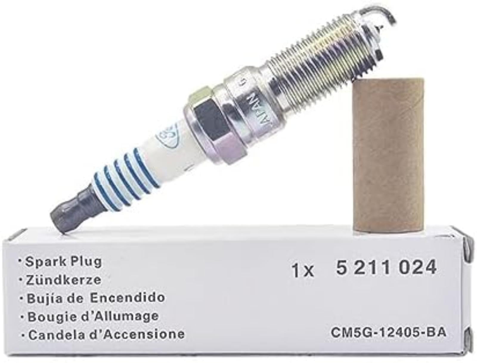 4 szt. Cm5G-12405-Ba Irydowa świeca zapłonowa, dla Forda, dla Focus 5211024 Cm5G 12405 Ba Zestaw świec zapłonowych do samochodu Zestaw świec zapłonowych do samochodu
