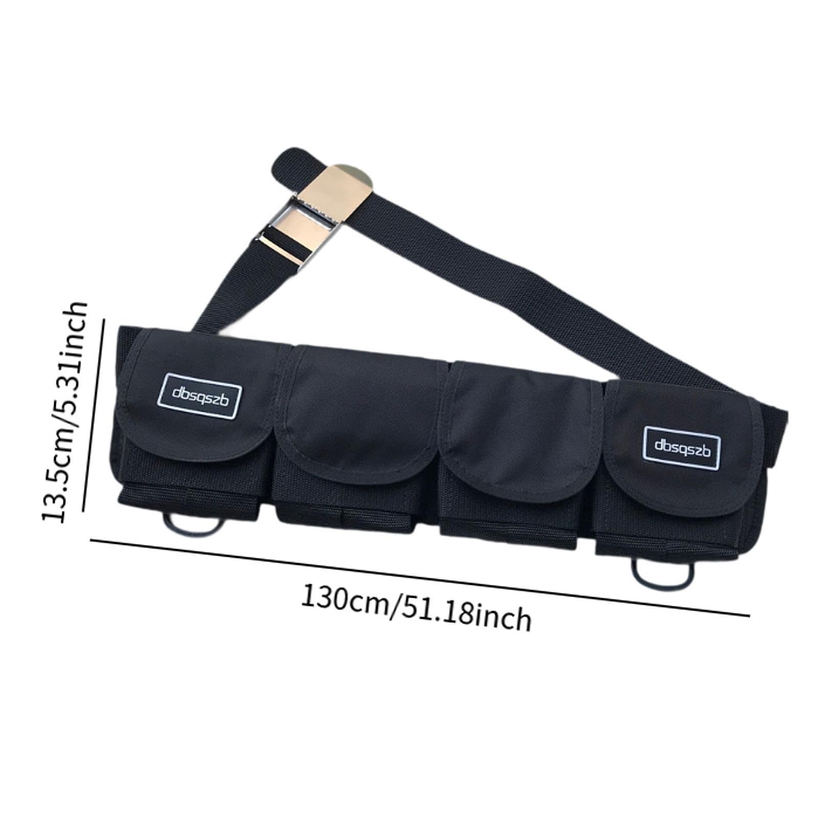 Cintura Porta Pesi per Immersioni Subacquee con Tasche E Fibbie a Sgancio Rapido. Pratica Cintura per Attrezzatura Subacquea.