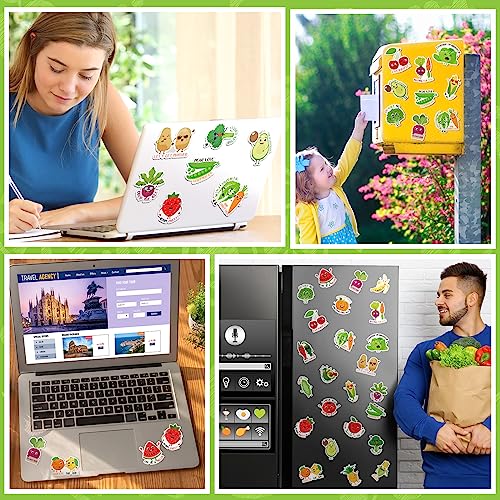 Imanes decorativos frutas y verduras set 24 pcs miniatura 5