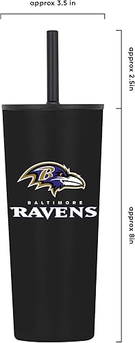 Miniatura 11 de FOCO NFL - Vaso de viaje de 22 onzas con aislamiento con logotipo de equipo de la NFL unisex