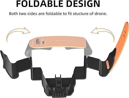Miniatura 2 de Tren de aterrizaje y soporte de hélice para DJI Air 3 - Protector de hélice con soporte de refuerzo de altura de 1.417 in - Kit auxiliar para DJI