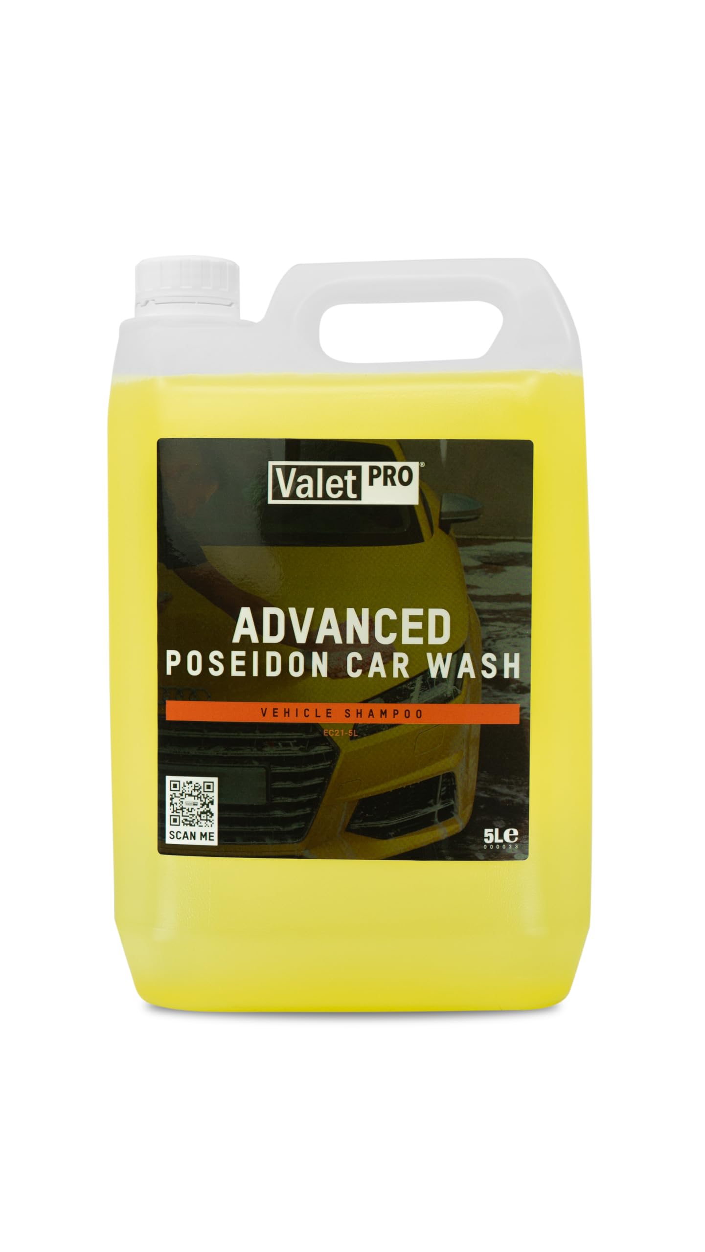 Advanced Poseidon Car Wash - Removes dirt, grime and leaves a protective gloss - 5L