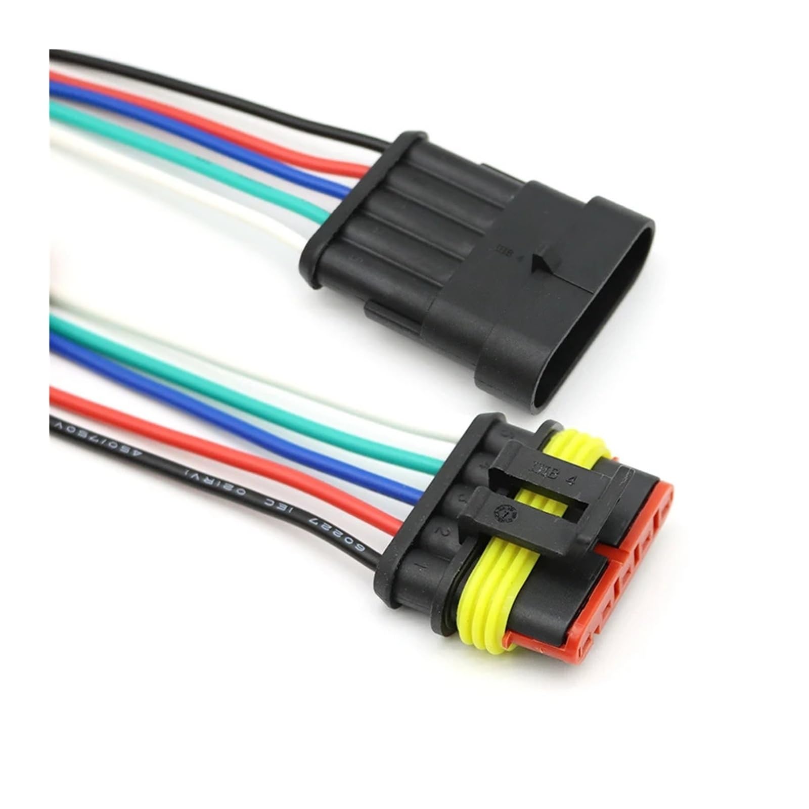 Connecteur étanche 5P pour rénover le circuit électrique de votre voiture ou moto de loisir