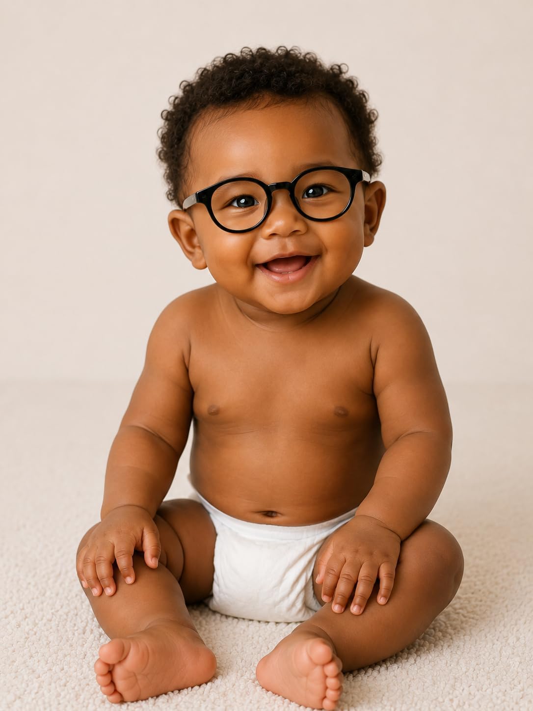 Kd210 infant baby toddlers Age 0-24 Months 80s retro hipster Glasses Sunglasses