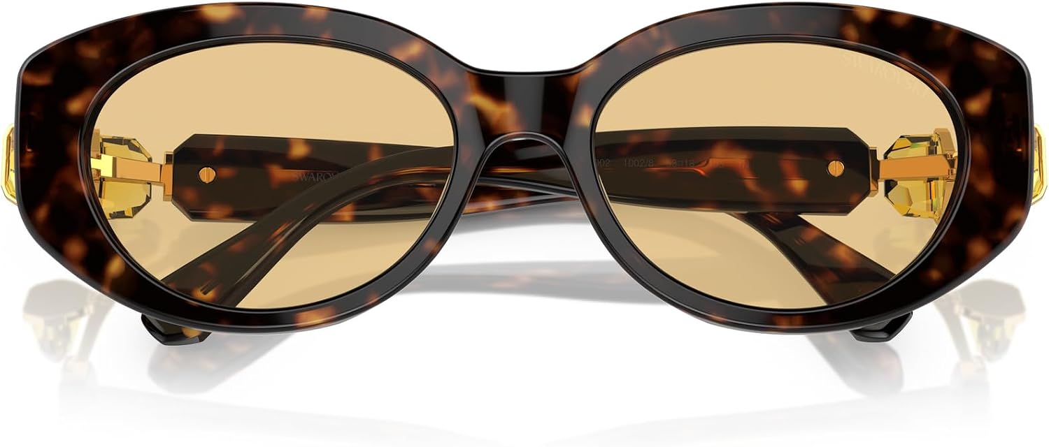 Swarovski womens Sk6002 Oval Sunglasses
