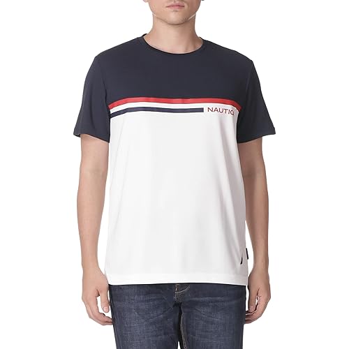 Nautica Men's Navtech Colorblock Tee