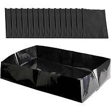 Adnee 15 Pcs Mushroom Monotub Liners-19" x 13" x 4" Monotub Liner Fit Up to 66 Quart Monotub-Monotub Plastic Liners for Mushroom Growing Supplies Liner Replacement