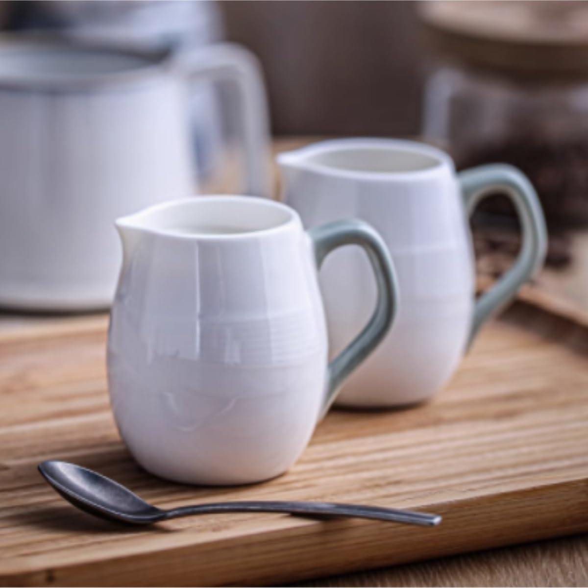 Sosjerka Prosty Ceramiczny Mały Kubek Na Mleko, Dzbanek Do Kawy, Sos Steków, Kreatywna Sosjerka Zastawa Stołowa