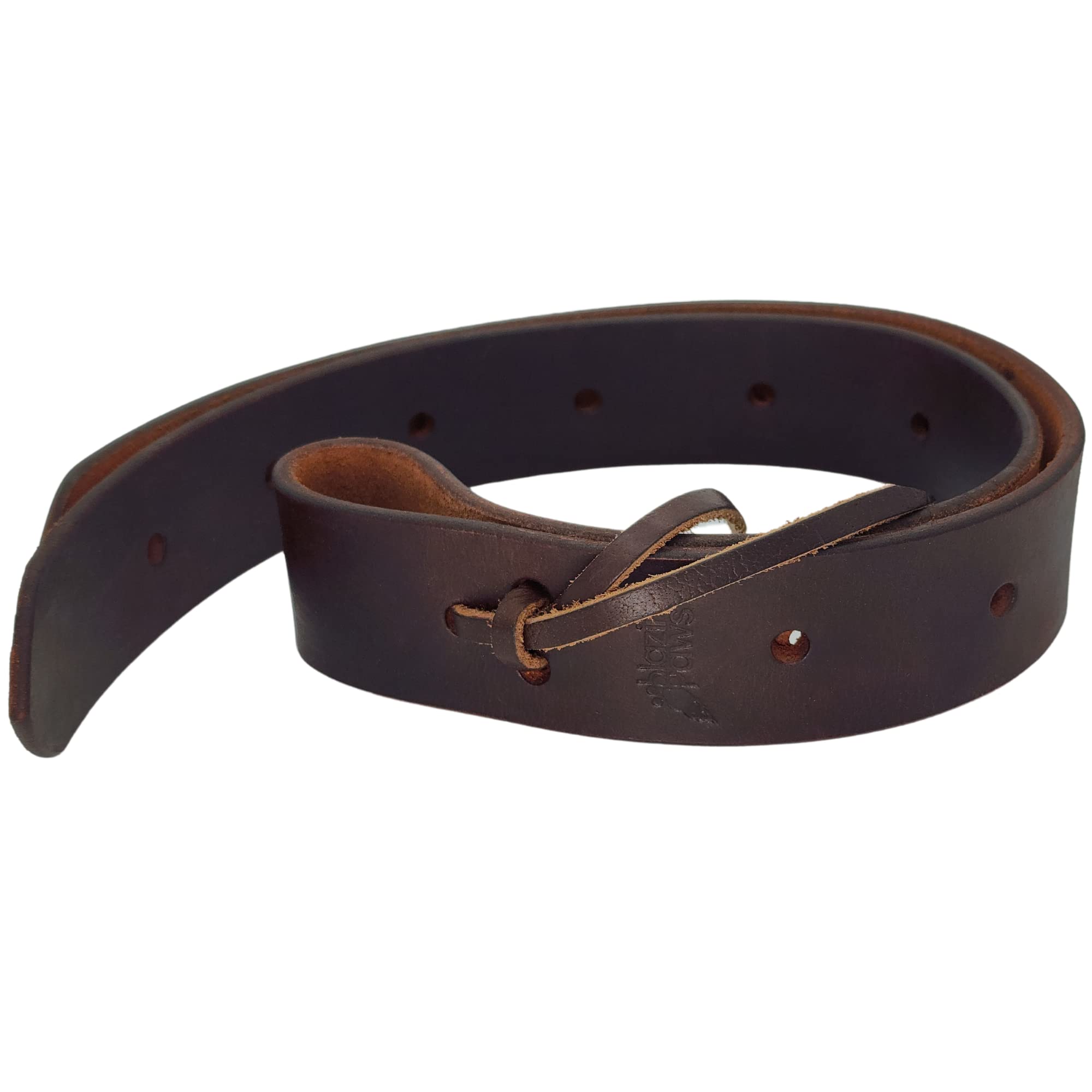 BlazingPaws Premium Top Grain Harneto Leather Western Horse Saddle Latigo, Off Billet, Cinch Straps in 6 Ft, 2 Ft, or 18 Inch Sizes, in Single and