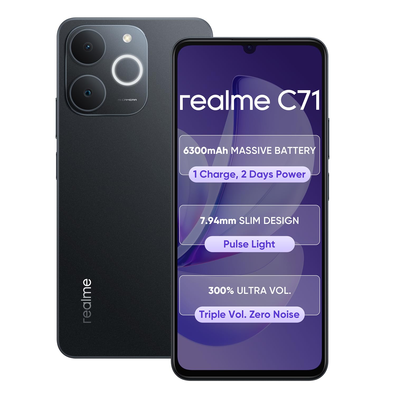 スマートフォン本体 realme C71 6GB-128GB NFC realme C71 6GB-128GB NFC