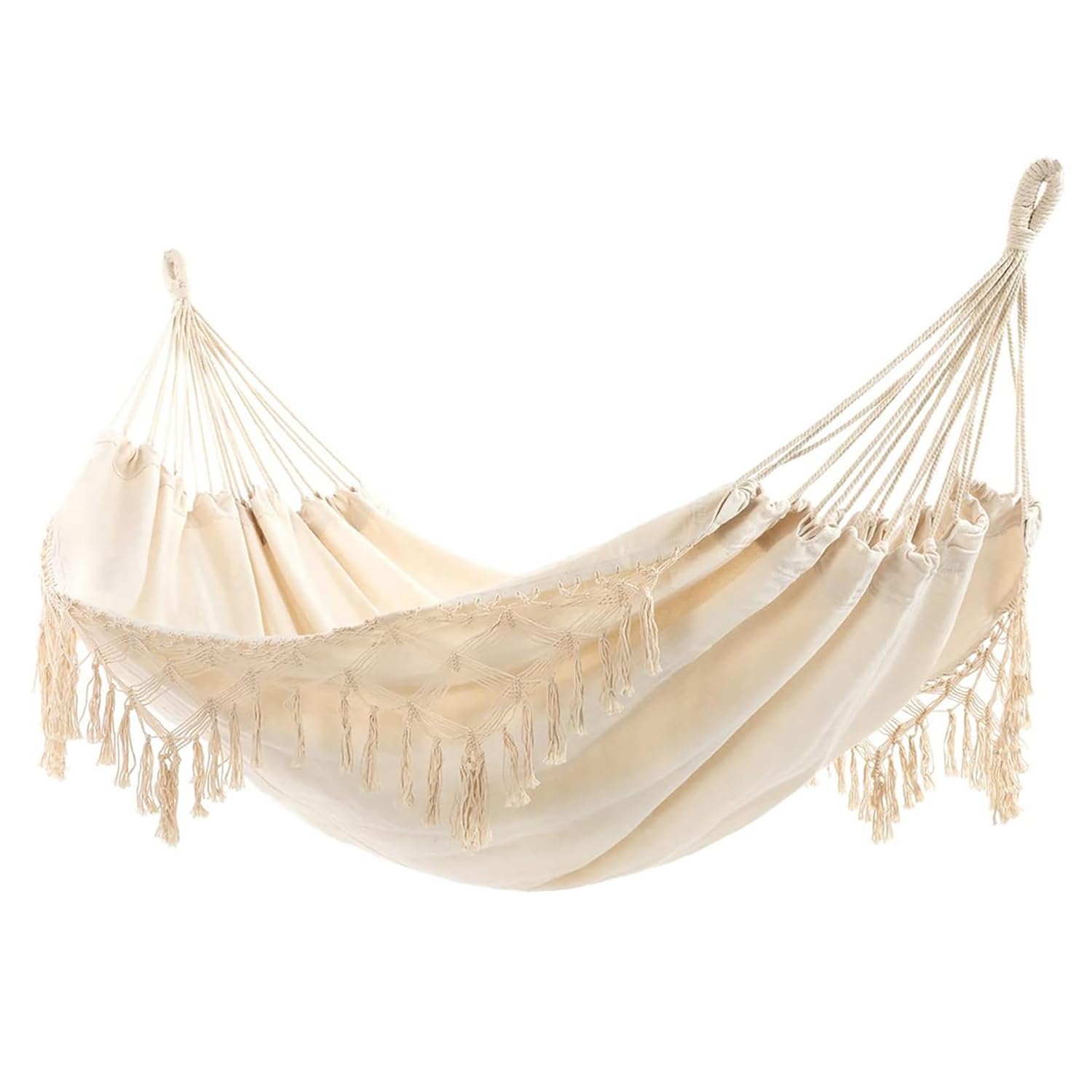 Amaca Portatile in Cotone con Nappe e Borsa 200x150 Lavabile