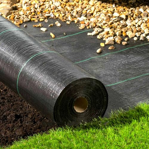 Vanver Garden Landscape Fabric 6ft x 300ft Weed Barrier Fabric Heavy Duty,Weed Blocker Fabric, Geotextile Fabric Under Gravel,Garden Tarp to Prevent Weeds, Landscaping Fabric, Driveway Fabric - Thumbnail 3