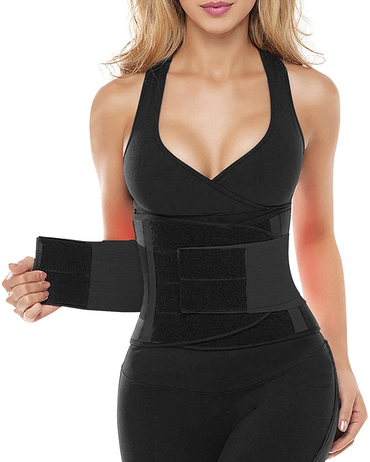 Waist Trainer Women - Waist Cincher Shapeware Trimmer for Slim Belly | Slimming Body Shaper Belt