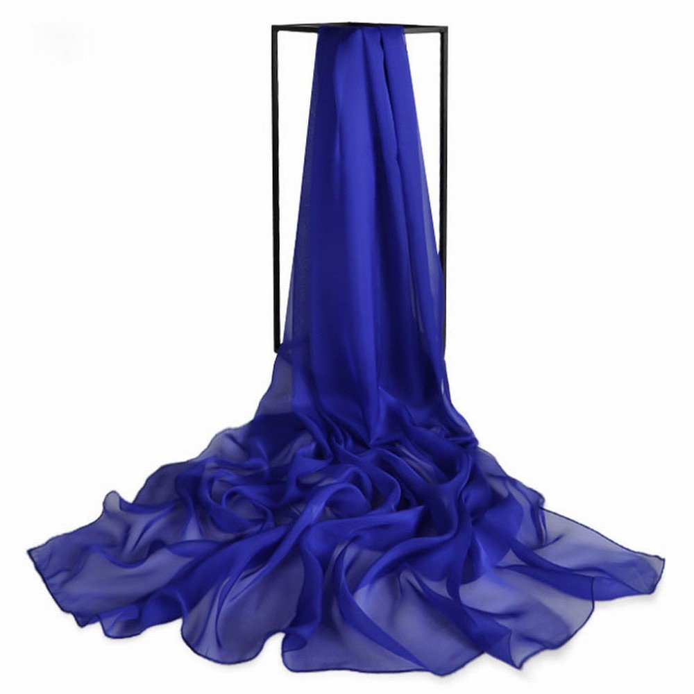 Quatre Saisons Disponibles Couleur Unie Foulards en Soie Dames Anniversaire Soie Foulards en Soie Écharpes Châles,E