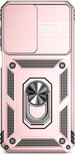 Miniatura 48 de Funda para Samsung Galaxy A16 5G con cubierta para lente de cámara, protector de pantalla HD, doble capa de grado militar, probada contra caídas