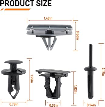 Amazon.com: Topkidame 55pcs Fenders Mounting Clips Wheel Fender