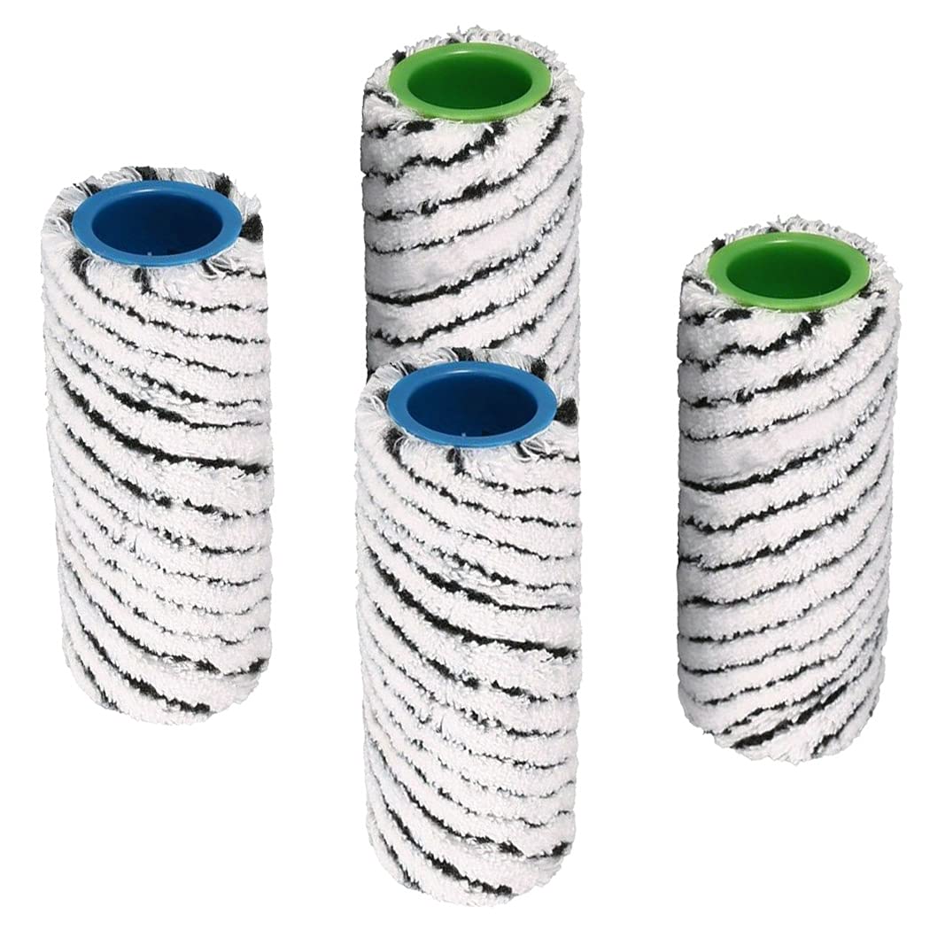 Odashen 4Pcs Stone Roller Brush For For Karcher FC7, FC7 Premium, FC5, FC 5 Premium, FC3 Cordless Cordless Floor Cleaner, 2.055-021.0