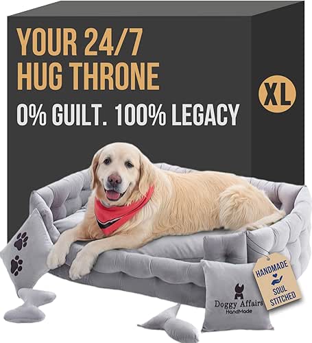 Luxury Dog Bed Chesterfield – Handcrafted Velvet Throne for Dogs