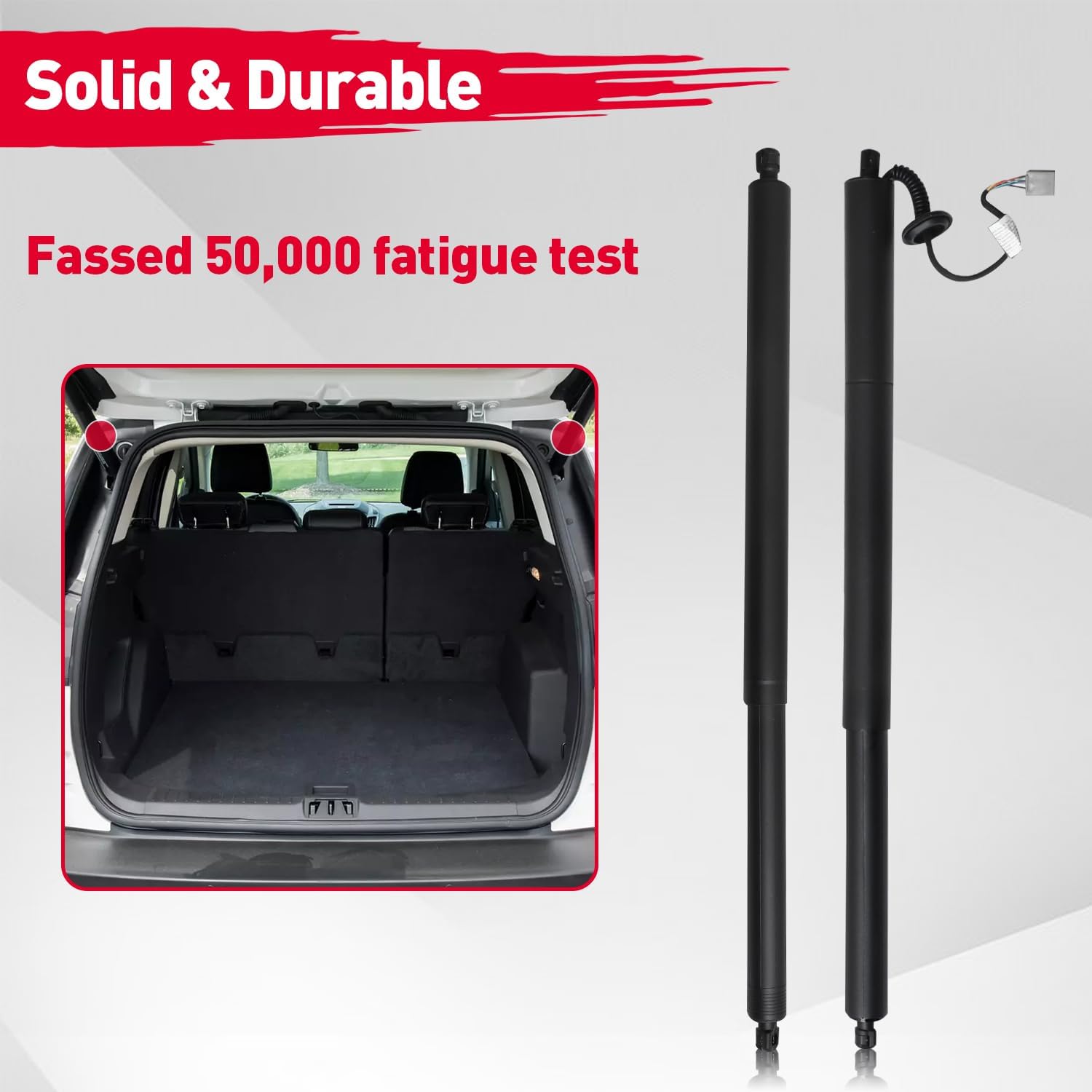 Rear Liftgate Power Support Shock Strut Compatible with 2013-2019 Ford Escape, A Pair Electric Tailgate Lift Actuator Replaces OE# CJ54S402A55AD CJ5Z78406A10B