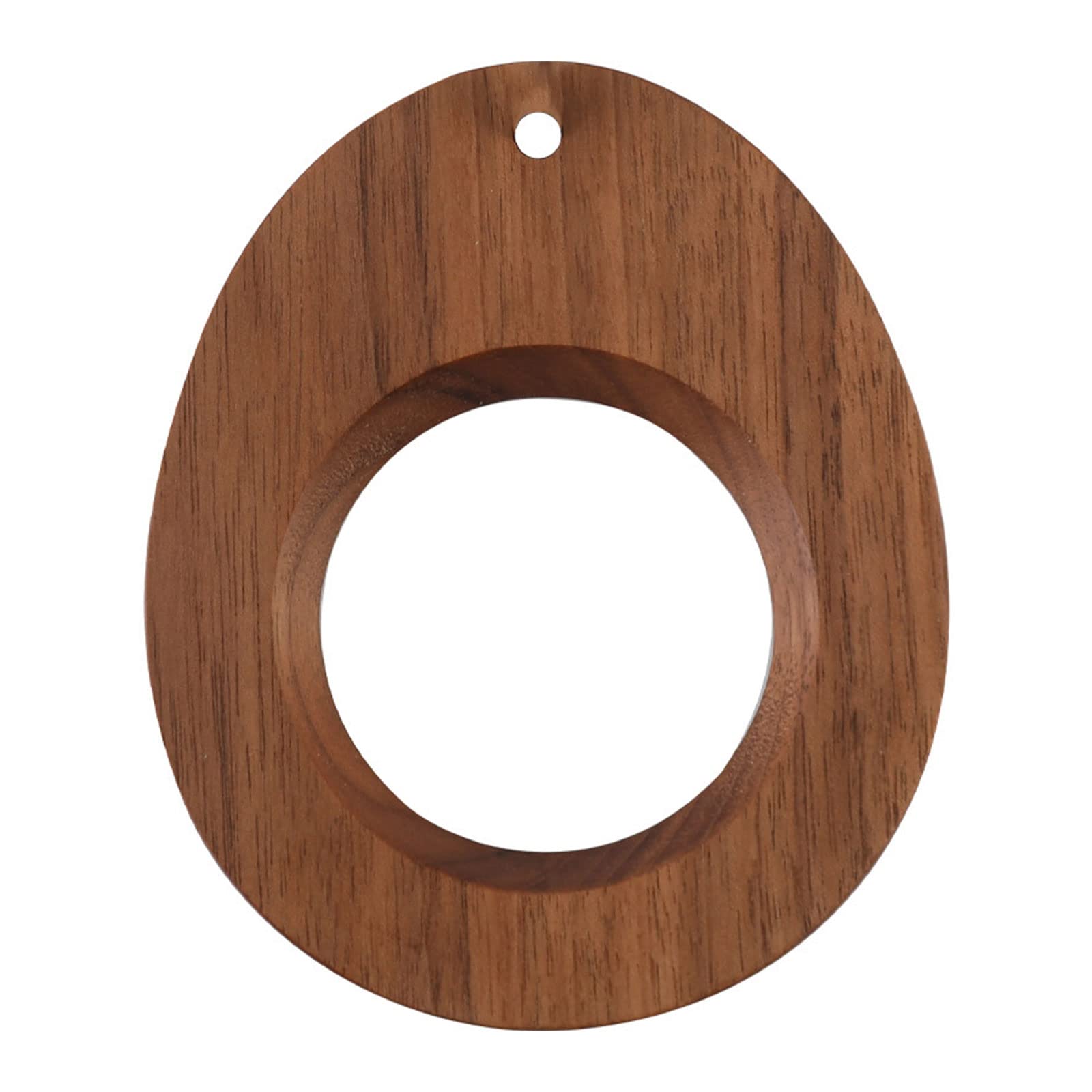 Jazuaiao Lighweight Natural Wooden Coffee Filter Stand Cone Dripper Holder Tea Strainer Holder Home Gift Glass Funnel Coffee Filter Stand