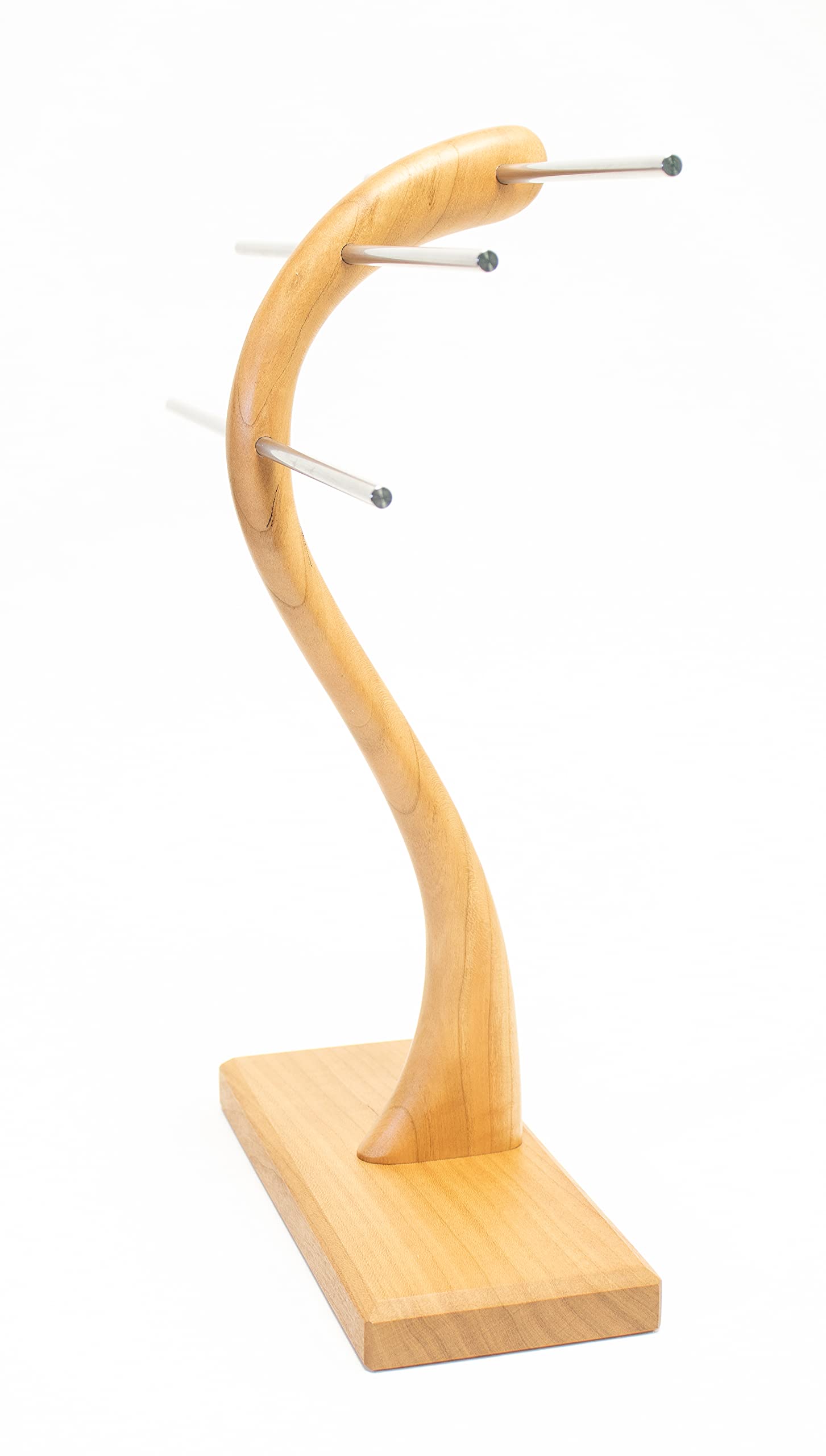 Schmuckständer Schmuckbaum aus massiv Kirschbaum Holz | für Armband, für Ketten, für Ringe, Made in Germany
