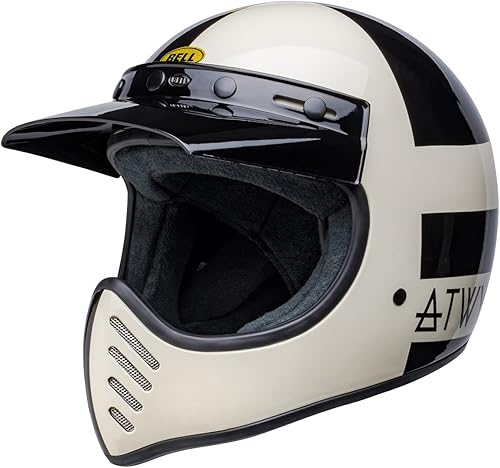 Miniatura 7 de Bell Casco Moto-3 (ATWLYD Orbit Gloss WhiteBlack - M)