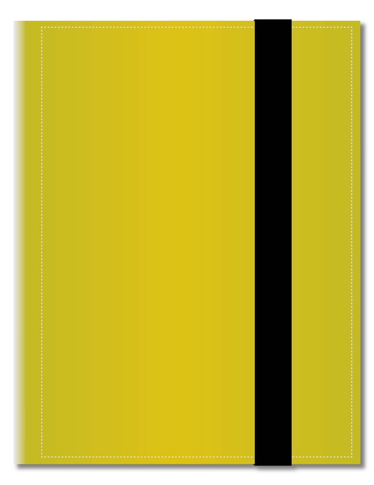 Arkero-G 18-Pocket Pro Album  Yellow  360 Card Binder  Scrapbook for MTG Magic, Pokemon, YuGiOh, Match Attax