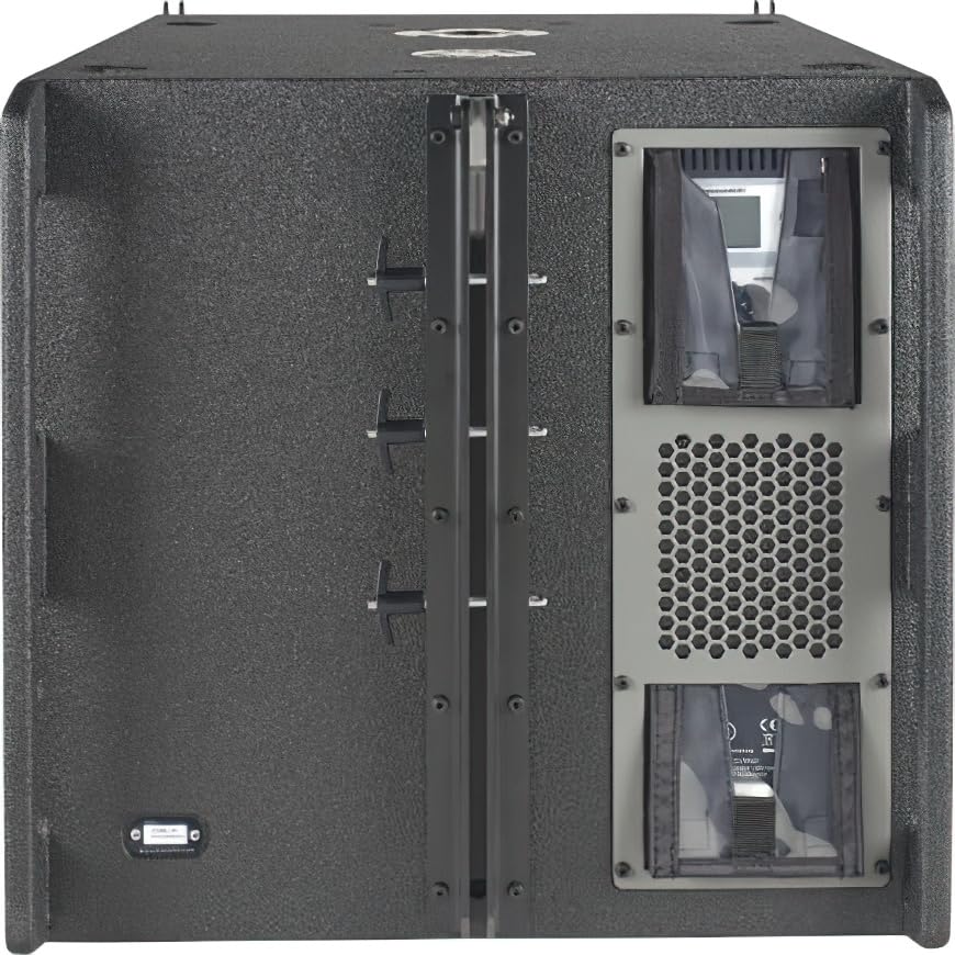 DAS Audio 10435050 Model EVENT-115A Active Front-Loaded Subwoofer System, Black; 1 x 15 DAS 15FW4 Loudspeaker; Dual Voltage; DAScontrol Interface; High-end 24-bit DSP with LCD Screen