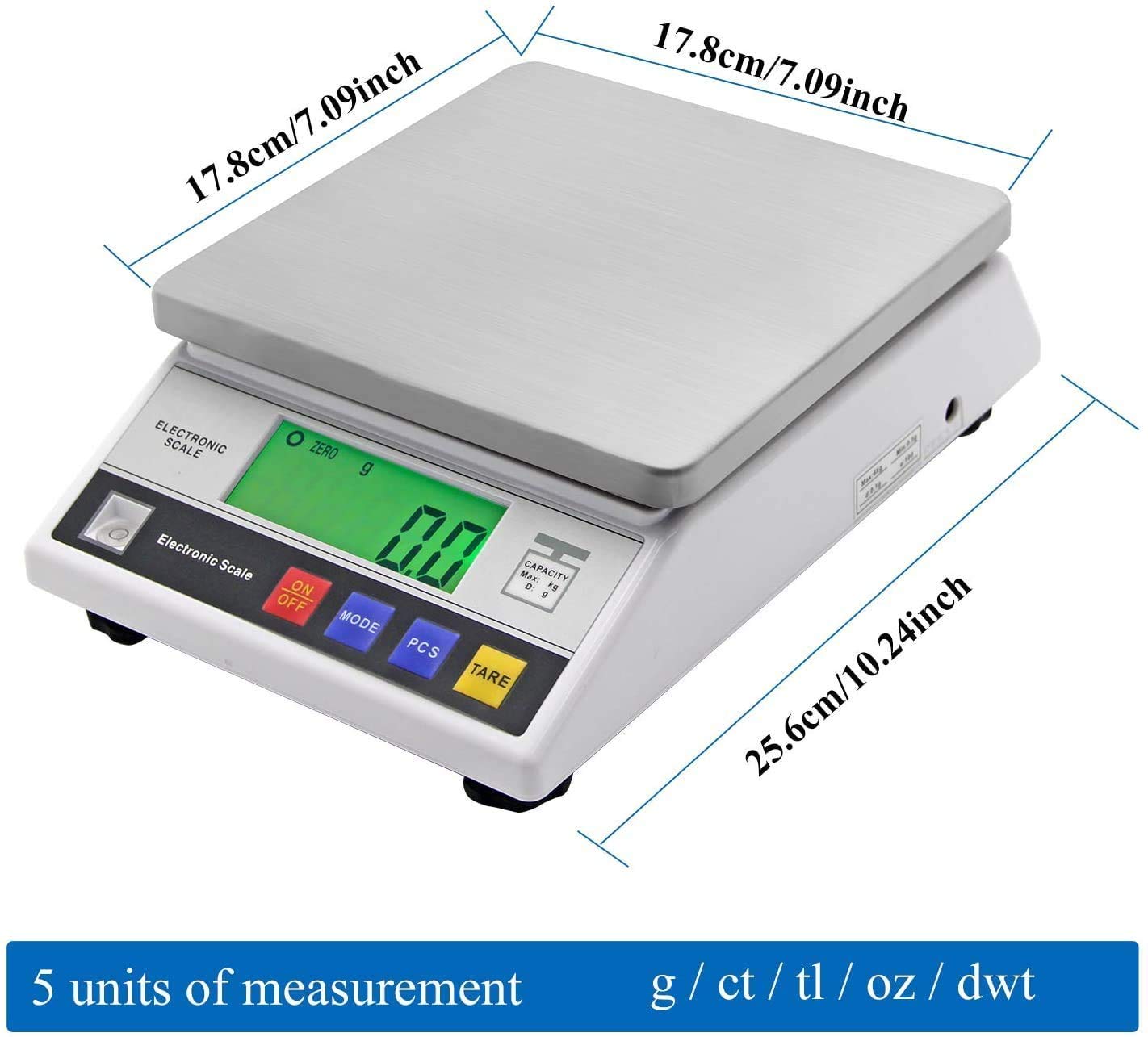 Buy Bonvoisin Digital Gram Scale 0.1g Electronic Lab Weighing Scale