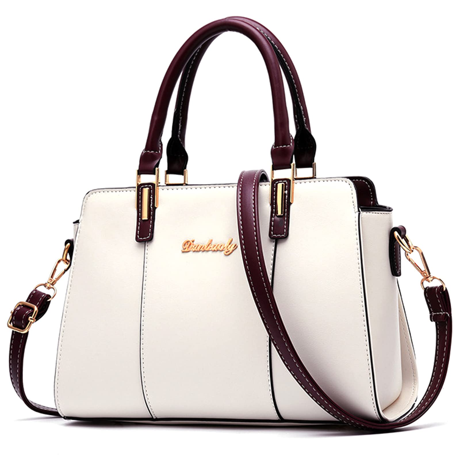 FORRICA Bolsos Mujer Grande Elegante Bolsa Bandolera Cuero PU Bolsas de Hombro Bolso de Mano para Trabajo Business Diario