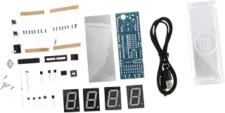 ULDIGI Proyecto para Construir su Propio Reloj Digital Led de Color Verde Que No Necesita