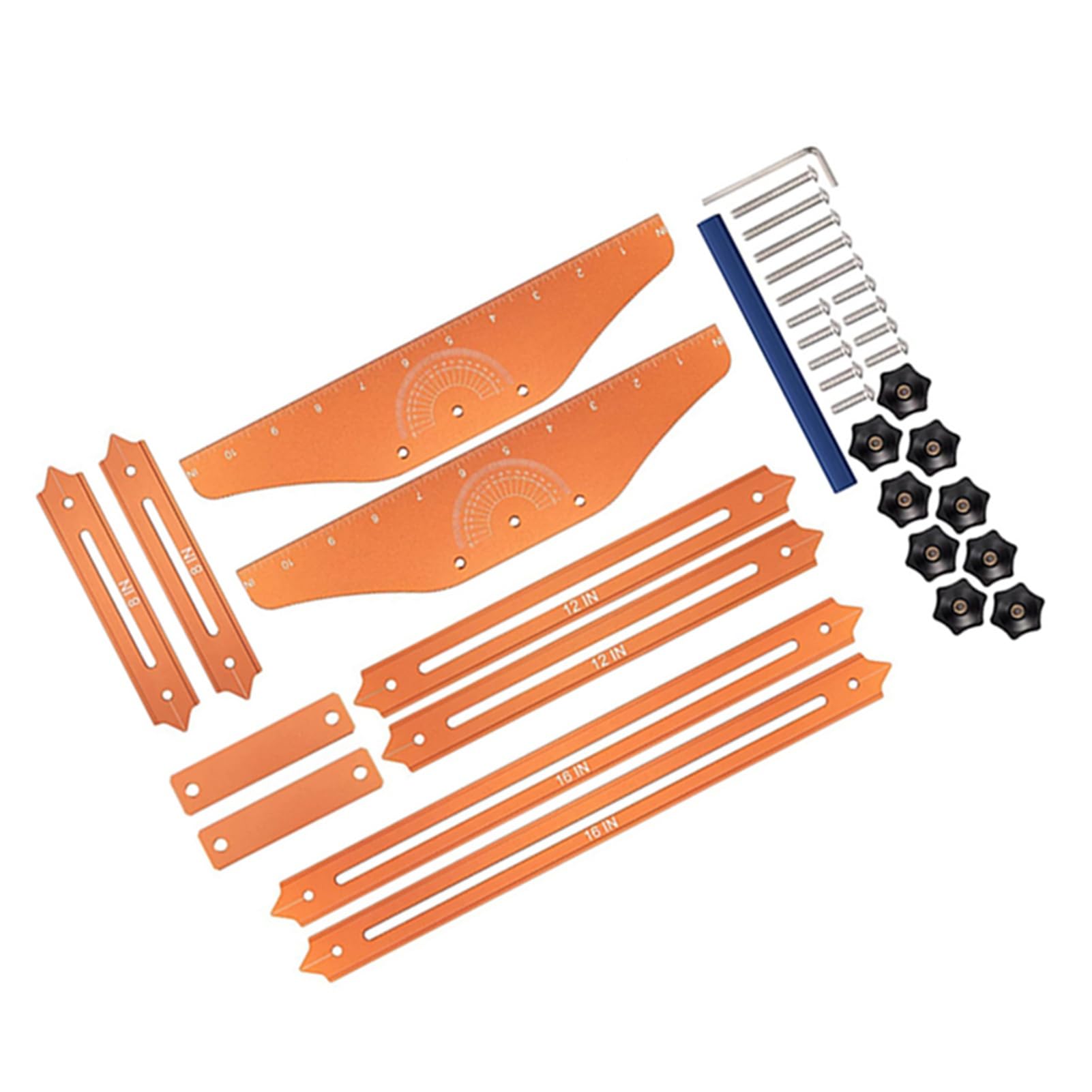 Generic Kit di Strumenti di Misurazione Flessibile del Battistrada per Progetti di Installazione con Custodia in Materiale in Lega di Alluminio