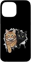 Vista 24 de Cats Torn Cloth Shirt Cute Cat Tshirt Kittens Kitty Case for iPhone 17