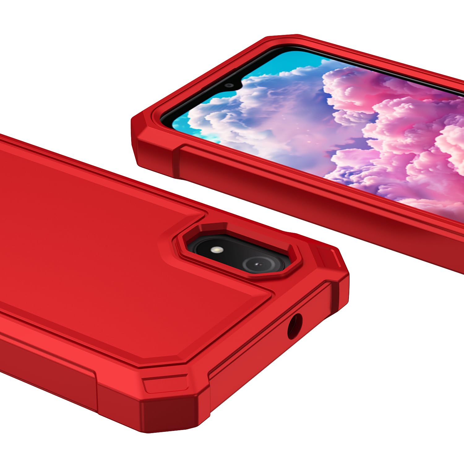 Cloud Mobile Stratus C8 Mocotto For Phone Case With Tempered Glass