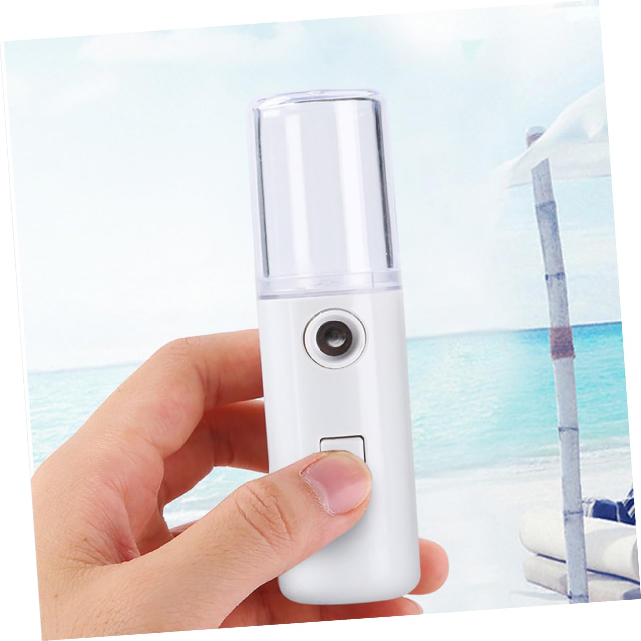 BIUDECO Nano Spray Face Evaporator Small Portable Humidifier 450mah Facial Spa Pore Cleaner