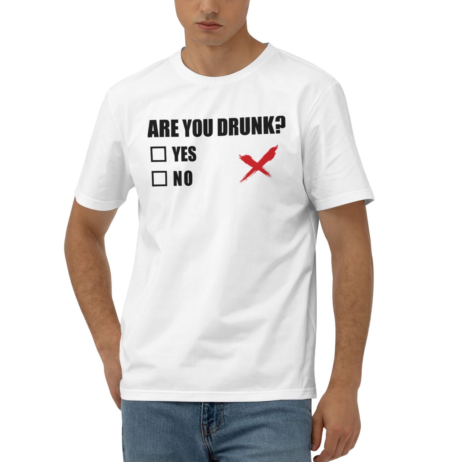 T-shirt graphique pour homme Dsoluuing en taille L multicouleur