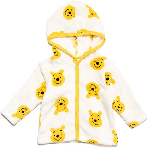 Miniatura 3 de Disney Minnie Mouse Winnie the Pooh - Chaqueta y pantalones de forro polar para niñas recién nacidas