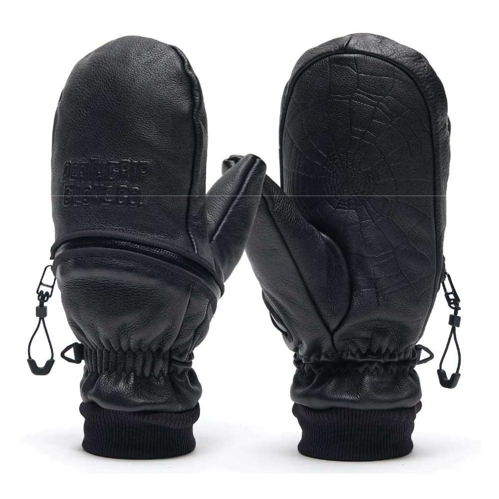スキー・スノーボードアクセサリー DEATHGRIP Ghoul MITTEN Leather L size Amazon | 25-26 DEATHGRIP GLOVE GHOUL MITT LEATHER BLK XL | Hand