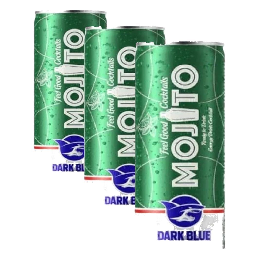 Dark Blue 250 ml Enerji İçeceği (3 paketi) : Amazon.com.tr: Gıda