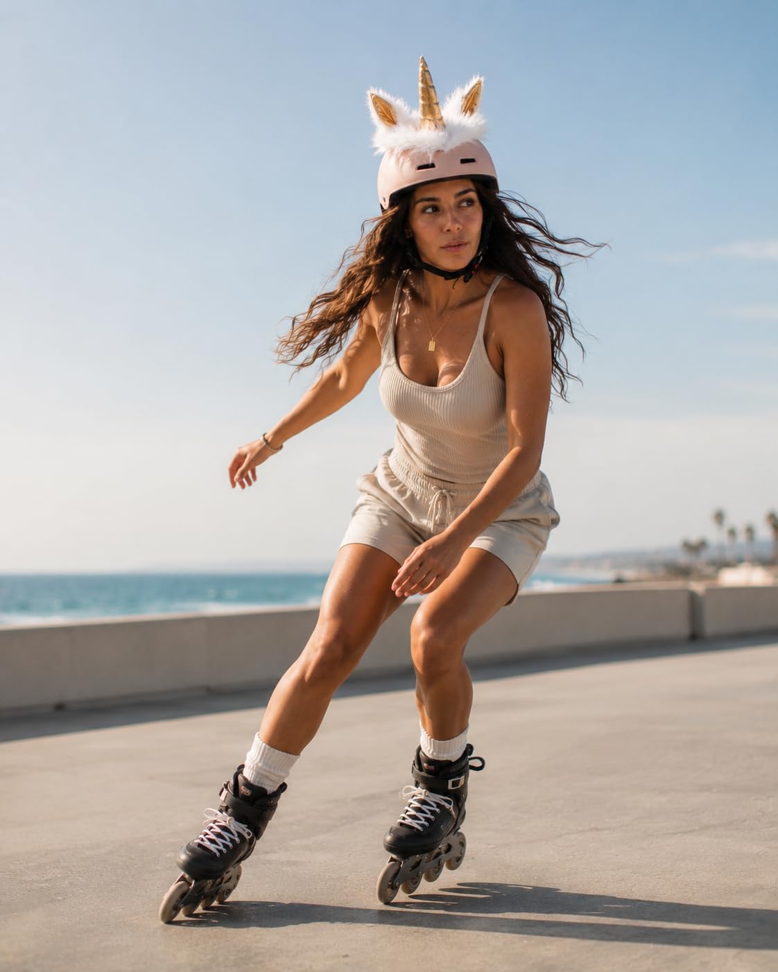 Licorne poussière d'étoiles pour casque de vélo - Accessoire de casque pour tous les casques | Accessoires de casque licorne pour casque de vélo, scooter, roller et skateboard