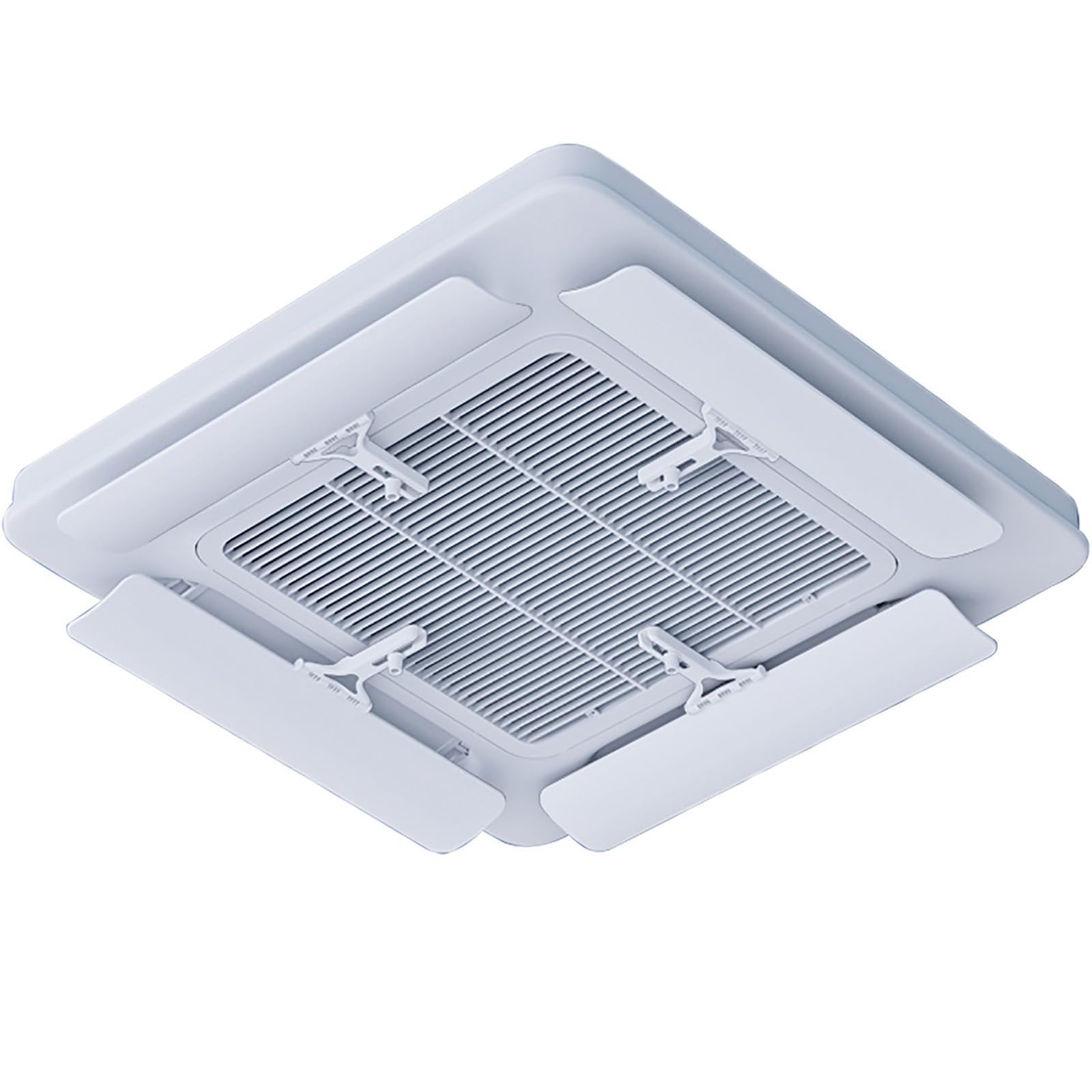 Set da 4 Deflettore Condizionatorei per Bocchette di Ventilazione AC, Deflettore Aria Condizionata a Soffitto, Facili da Installare, Ampiamente Applicabili