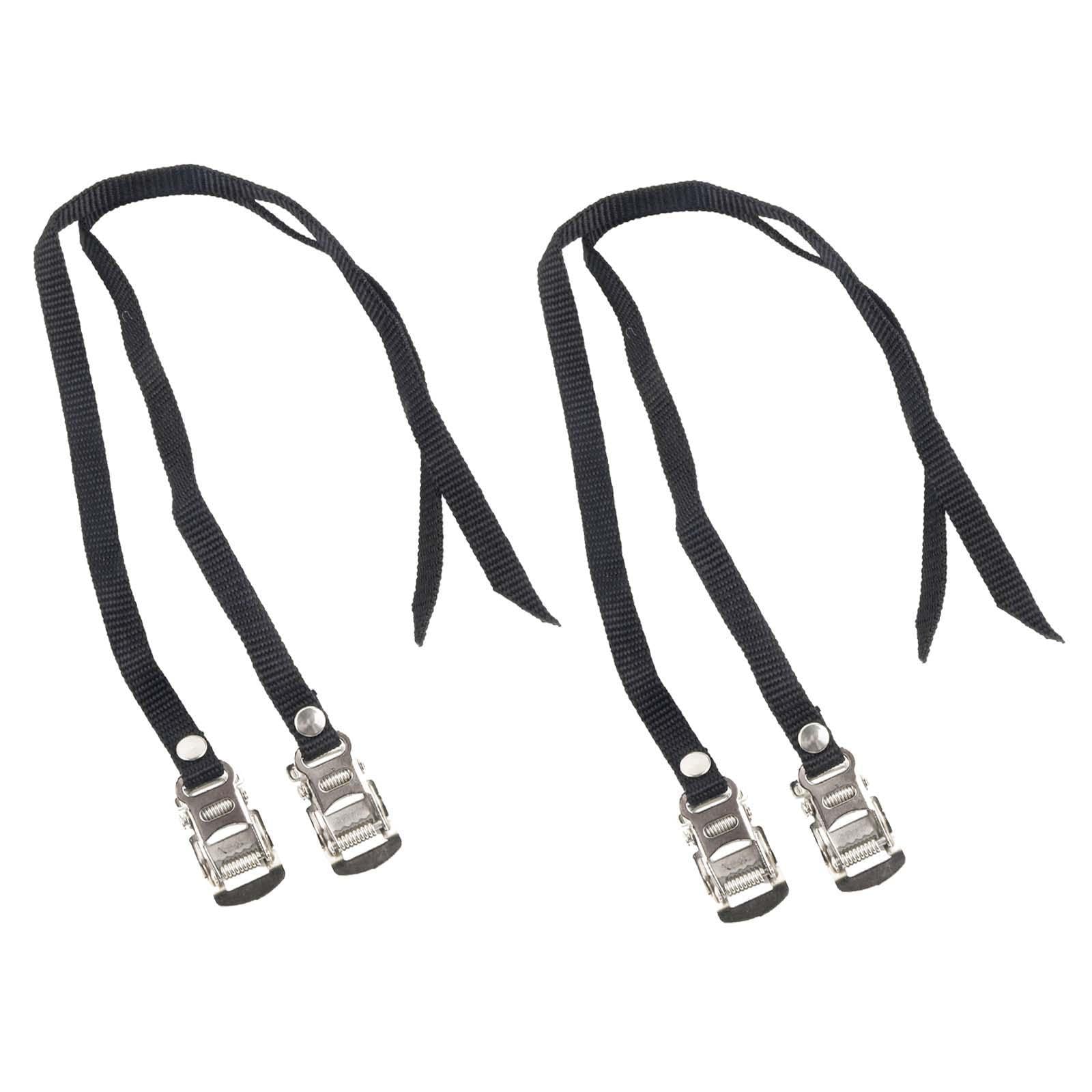 Merishopp 4 Bike Pedal Straps Universal Foot Pedal Straps for Bicycle Outdoor Cycling-image-37