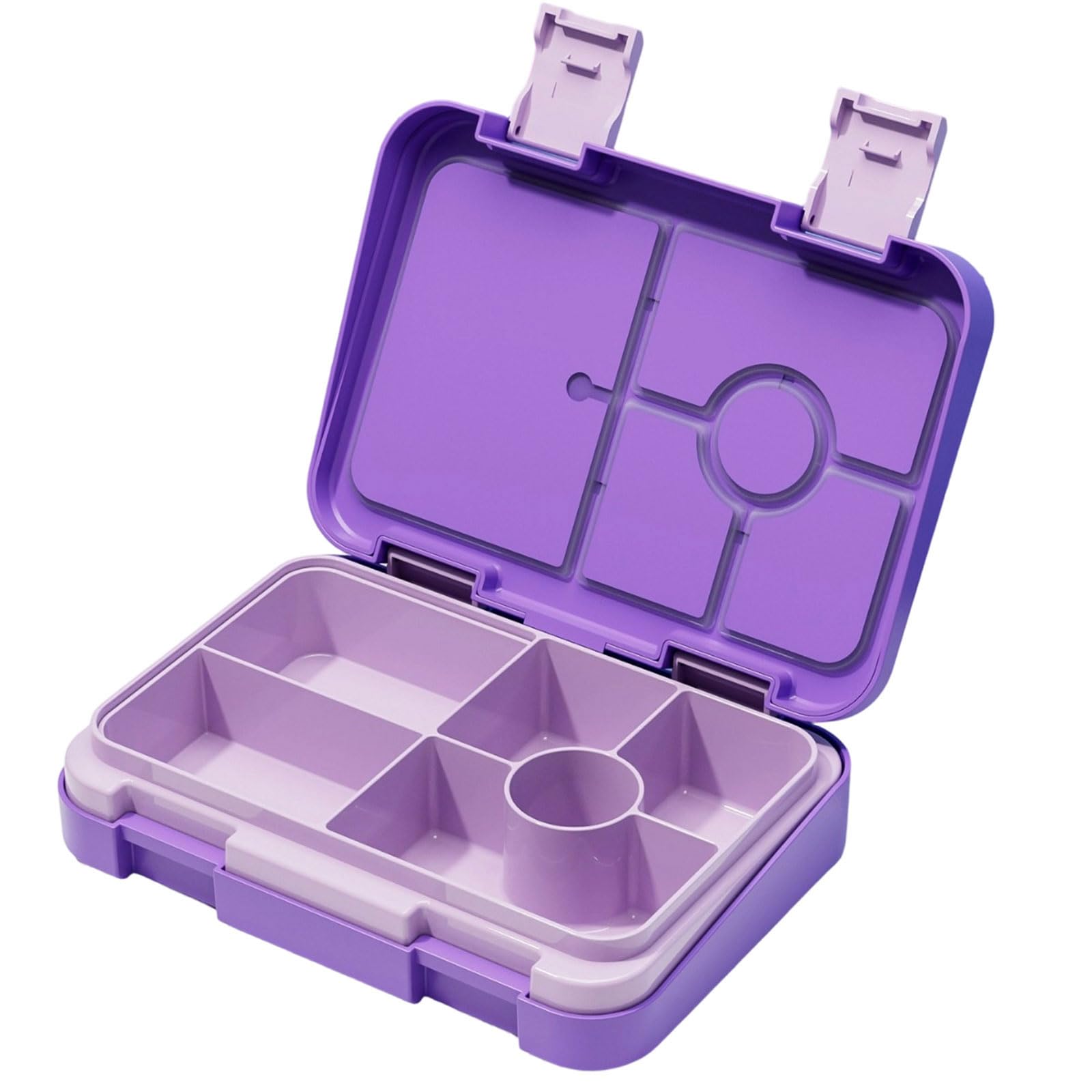 Nucelit Kids Lunch Container Box with Multiple Sections Perfect for Organized Eating Food Box Fruit Treat