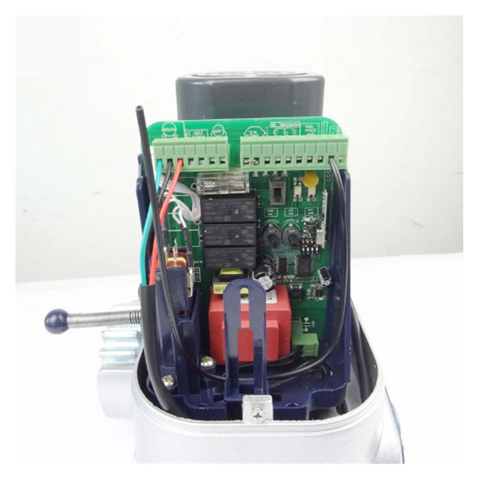 Automatyczne Samozamykacze, Dom przemysłowy AC220V/110V 500-1300kg Automatyka Automatyczny elektryczny silnik do otwierania bramy przesuwnej z 4m stalowym stojakiem(AC220V 800kg)