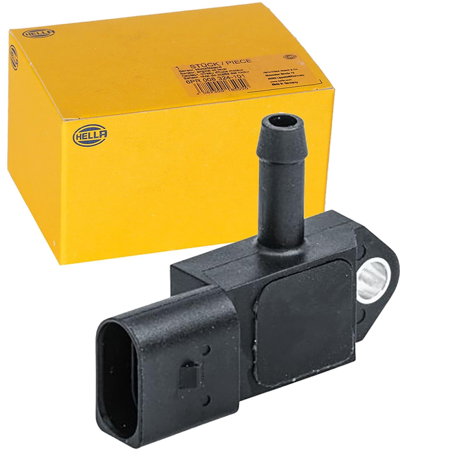 HELLA 6PP 009 409-581 Sensor, exhaust pressure for AUDI,MAN,SKODA,VW