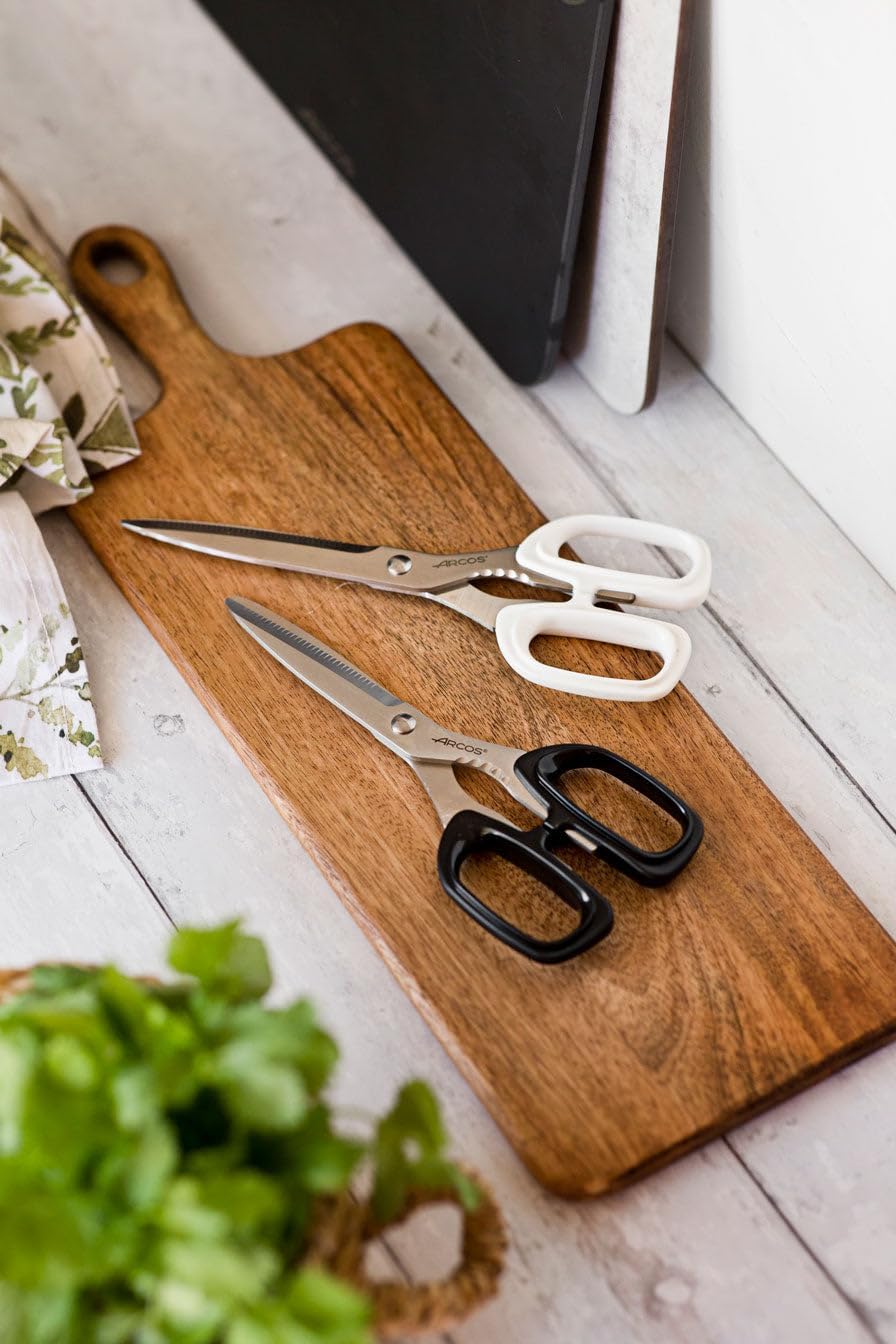 Arcos Series Prochef - Kitchen Scissors - Blade Stainless Steel 9" - Handle Polypropylene Black color